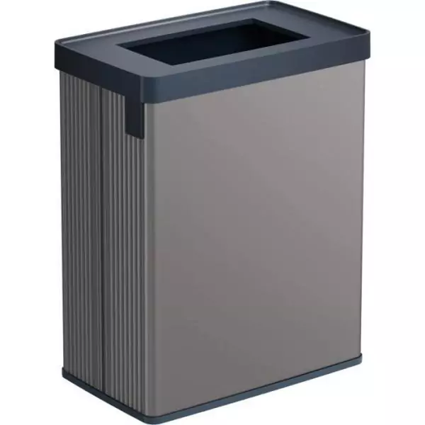 Poubelle de tri - VERTO - CURVER - 54 L - Gris perle
