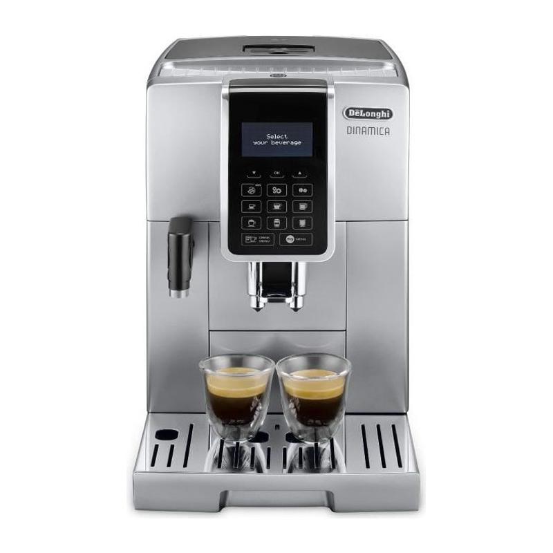 Machine à café expresso broyeur DELONGHI ECAM 350.75.S - Argent