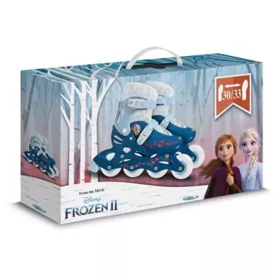 Patins en ligne LA REINE DES NEIGES II ajustables - Taille 30-33