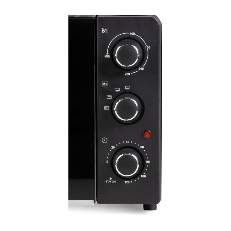 Mini four et snack DOMO DO1107GO - 28L - noir - 1500W