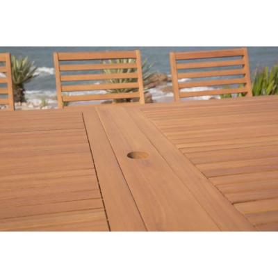 Ensemble repas de jardin extensible 8-12 pers. - Bois Eucalyptus FSC