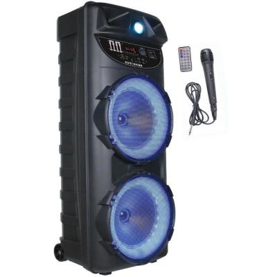 Enceinte lumineuse karaoké Bluetooth 5.0 1000W - INOVALLEY