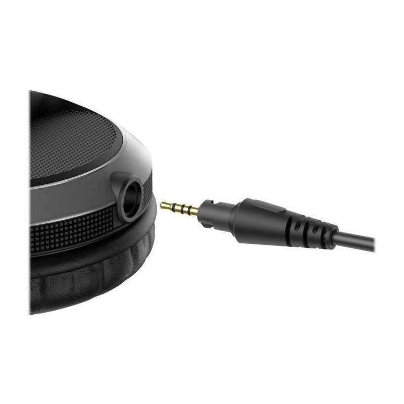 Casque DJ filaire PIONEER DJ HDJ X5 - Argent - Qualité sonore exceptionnelle
