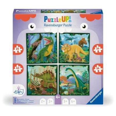 Puzzle UP! Les dinosaures - Pour les petits dès 4 ans