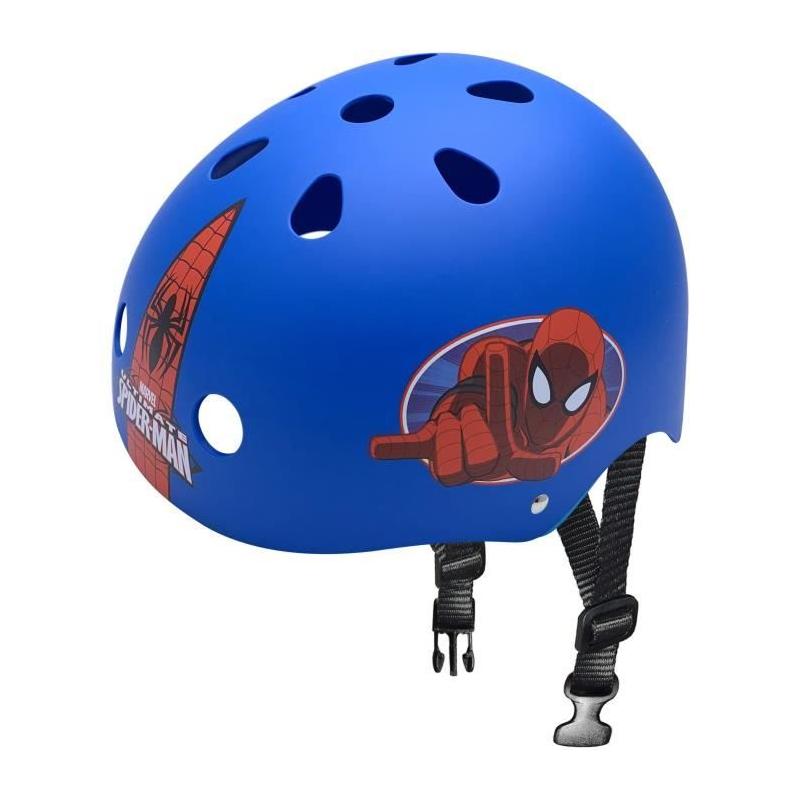 Casque Skate SPIDERMAN - STAMP - Taille 54-60 cm - Garçon - Fun et sécurisé