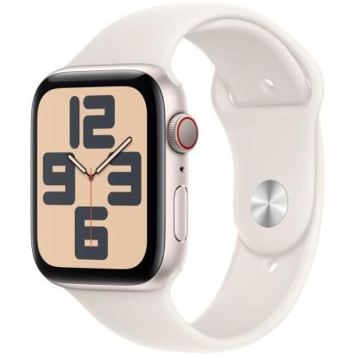 Apple Watch SE GPS + Cellular 44mm Starlight Aluminium - Sport Band M/L
