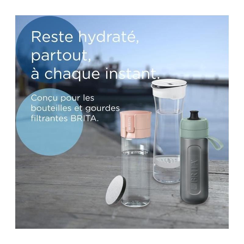 Cartouches filtre à eau Brita pack 6 MicroDisc - Filtre pour carafe filtrante