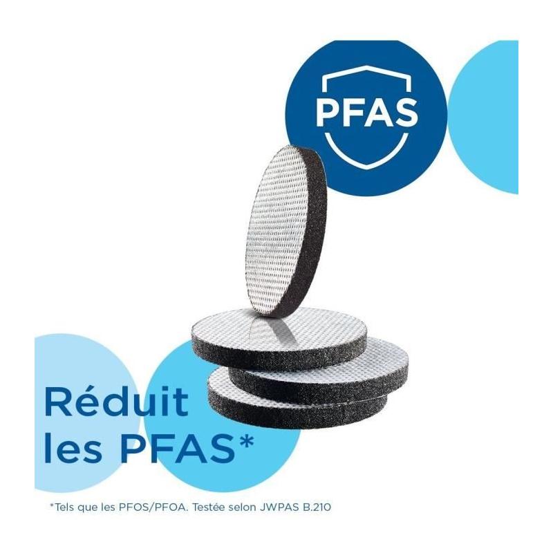 Cartouches filtre à eau Brita pack 6 MicroDisc - Filtre pour carafe filtrante
