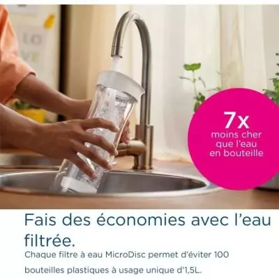 Cartouches filtre à eau Brita pack 6 MicroDisc - Filtre pour carafe filtrante