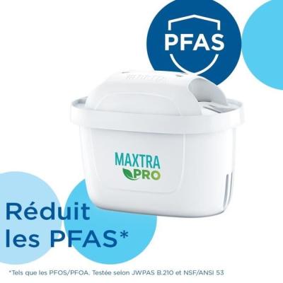 Carafe filtrante BRITA Marella bleue 2,4L - MAXTRA PRO inclus
