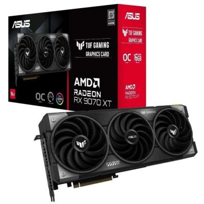 Carte graphique ASUS TUF-RX9070XT-O16G-GAMING - Performances exceptionnelles