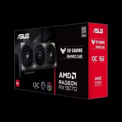 Carte graphique ASUS TUF-RX9070-O16G-GAMING - Performances exceptionnelles