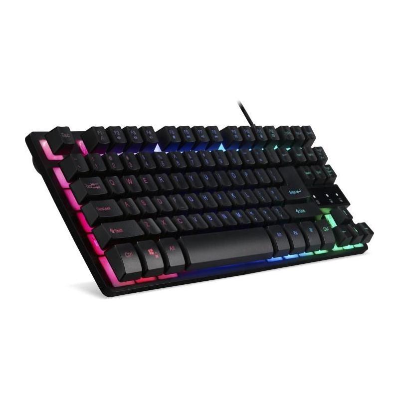 Clavier gaming ACER - Membrane - Rétro-éclairage RGB