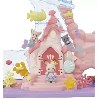 Figurines miniatures - SYLVANIAN FAMILIES - 5701 - Château des sirènes - Ensemble magique