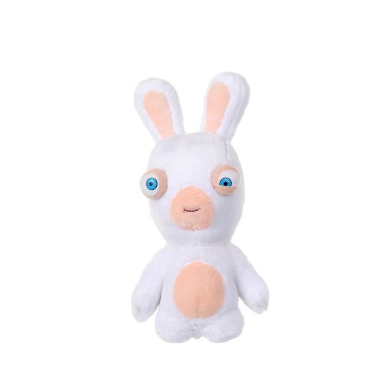Peluche Lapins Crétins Bean GIPSY TOYS - Bouche Fermée, 18 cm