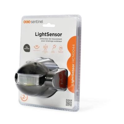Détecteur de mouvement extérieur SCS SENTINEL LightSensor noir