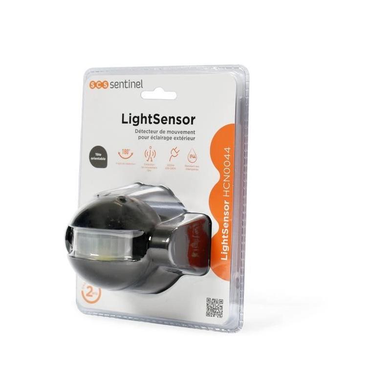 Détecteur de mouvement extérieur SCS SENTINEL LightSensor noir