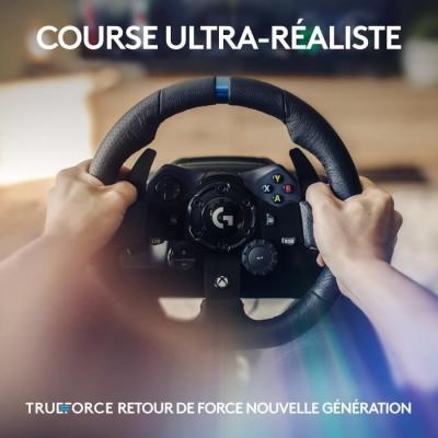 Volant de course et pédales G923 - Logitech G - Xbox/PC - Compact & performant