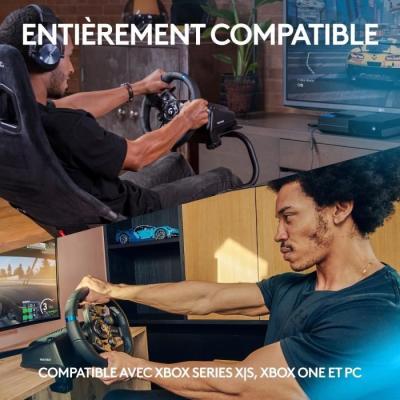 Volant de course et pédales G923 - Logitech G - Xbox/PC - Compact & performant