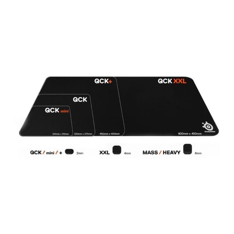 Tapis de Souris Gaming STEELSERIES QCK 3XL - Conçu pour la Performance