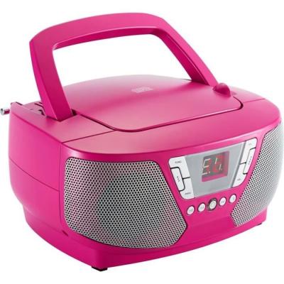 Lecteur CD Portable Rose avec Stickers - BIGBEN INTERACTIVE - CD60RSSTICK