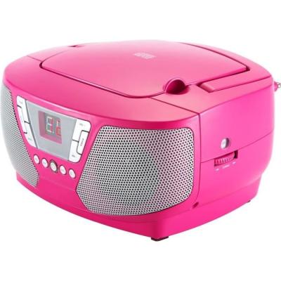 Lecteur CD Portable Rose avec Stickers - BIGBEN INTERACTIVE - CD60RSSTICK