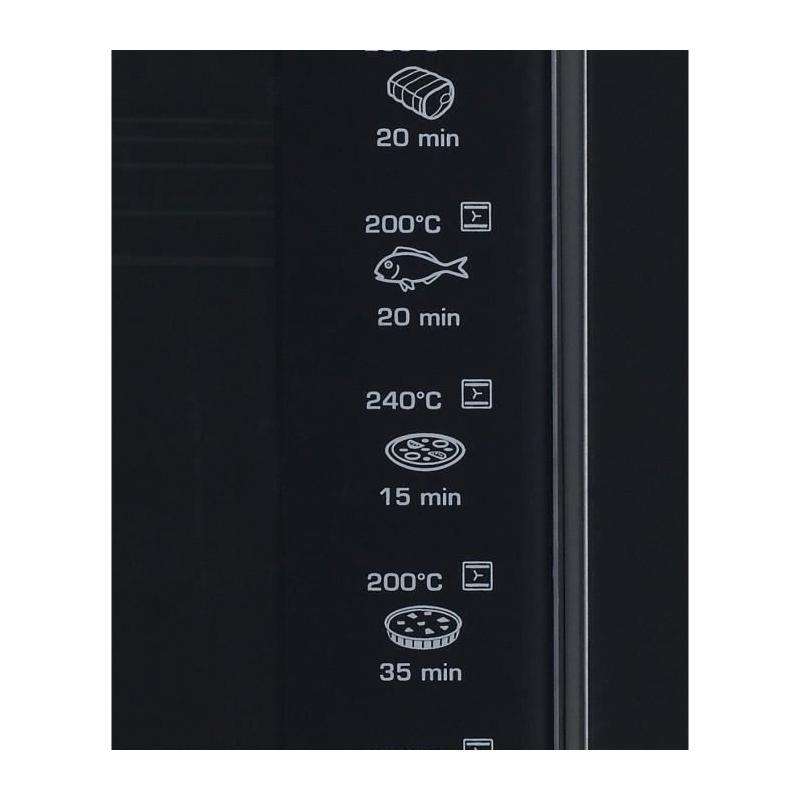Four multifonction 55L 2200W avec tournebroche noir - FC55MUBSL