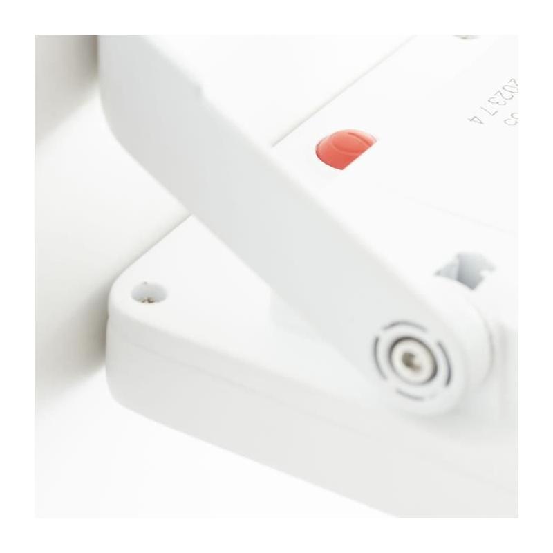 Applique extérieure BRILLIANT LUTON LED solaire - Détection mouvement - 4 W Blanc