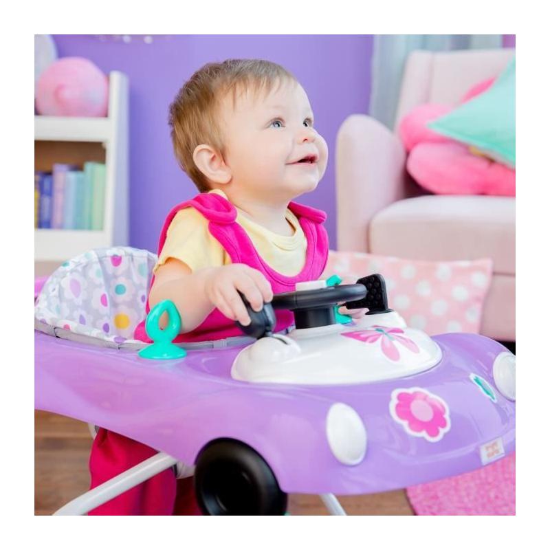 BRIGHT STARTS Trotteur 3 en 1 Violet: Petit bolide évolutif