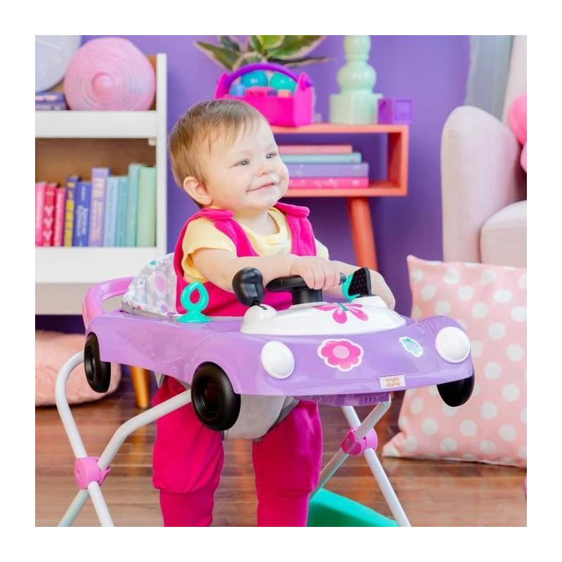 BRIGHT STARTS Trotteur 3 en 1 Violet: Petit bolide évolutif