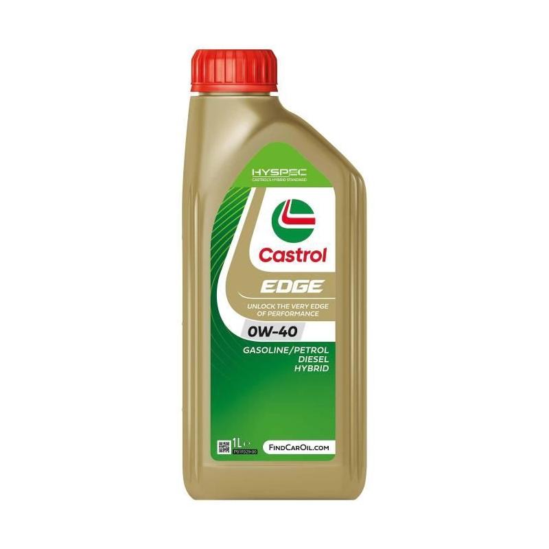 Huile moteur CASTROL EDGE 0W-40 1L - Performance ultime