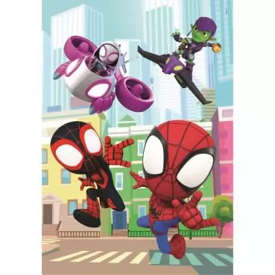 Puzzle 60 pièces maxi - Spidey et ses amis extraordinaires Puzzle 60 pièces maxi - Spidey et ses amis extraordinaires