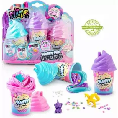 Découvre le Lot de 3 Slime Fluffy parfumés - Nouvelle texture !