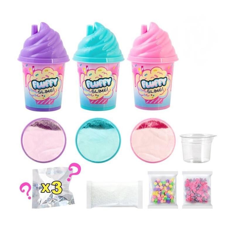 Découvre le Lot de 3 Slime Fluffy parfumés - Nouvelle texture !
