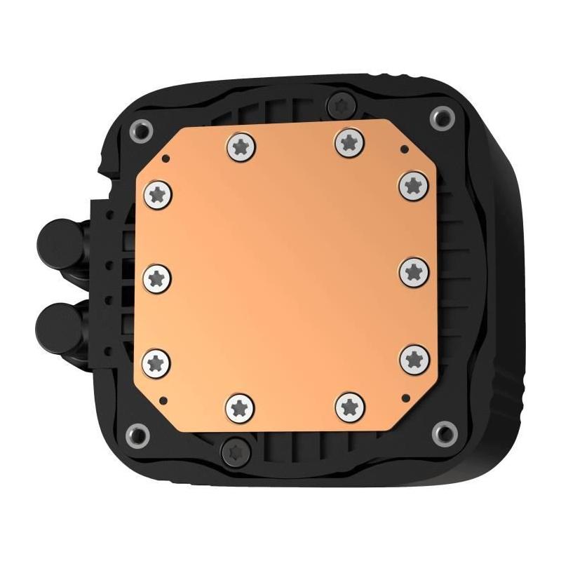 Refroidissement AIO DEEPCOOL LS720S Zero Dark - 3x120mm - Noir