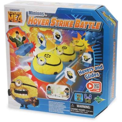 Jeu de Table Minions Hover Strike Battle - Renvoie le Palet et Évite les Minions !