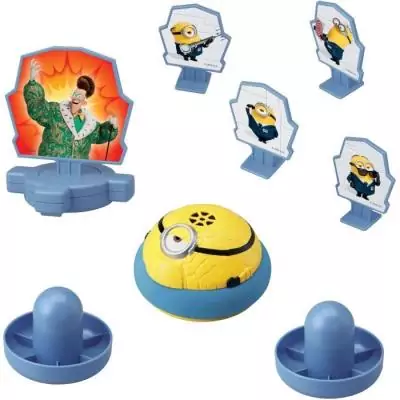 Jeu de Table Minions Hover Strike Battle - Renvoie le Palet et Évite les Minions !