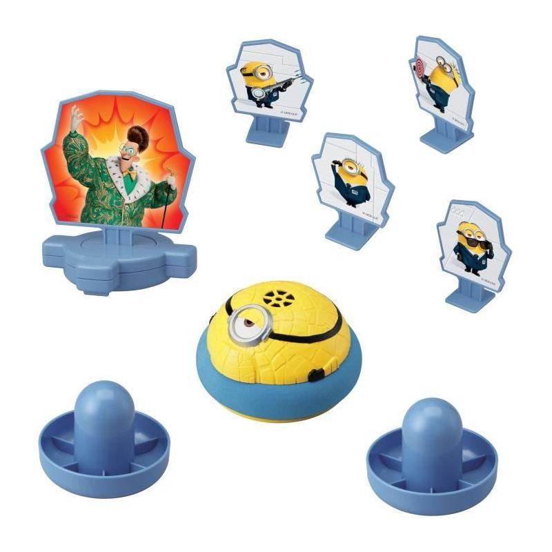 Jeu de Table Minions Hover Strike Battle - Renvoie le Palet et Évite les Minions !