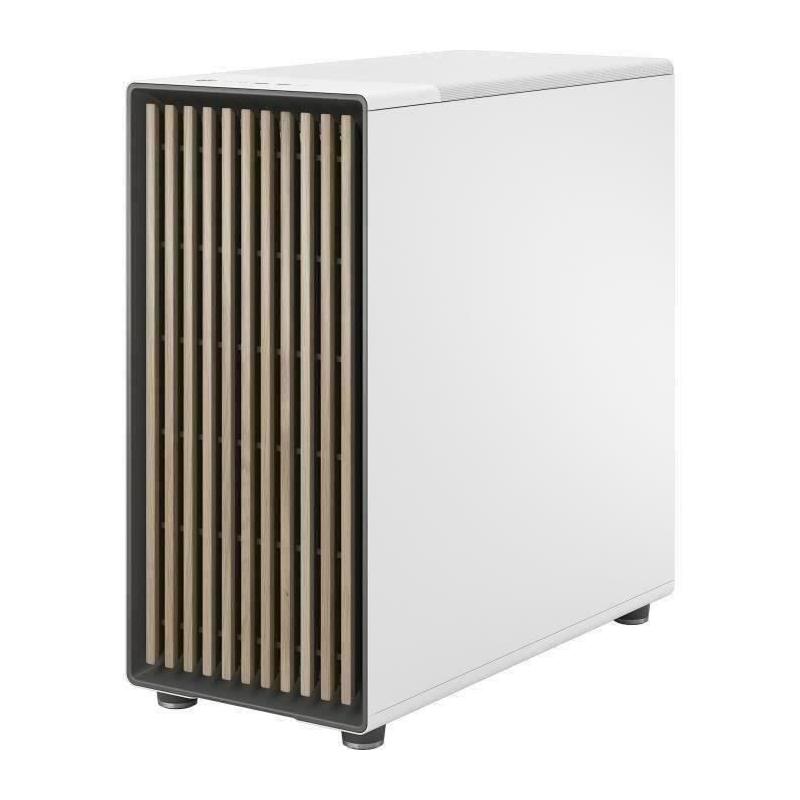 Boîtier PC Design Élégant en Bois et Alliage - FRACTAL DESIGN North XL WhiteTG