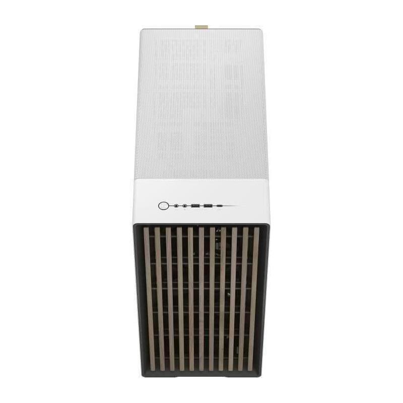 Boîtier PC Design Élégant en Bois et Alliage - FRACTAL DESIGN North XL WhiteTG