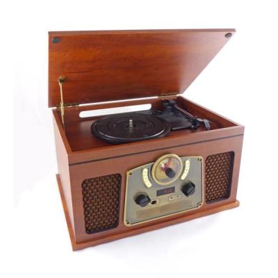 Chaîne Hi-fi Rétro Bluetooth - Vinyles, CD, K7, Radio FM