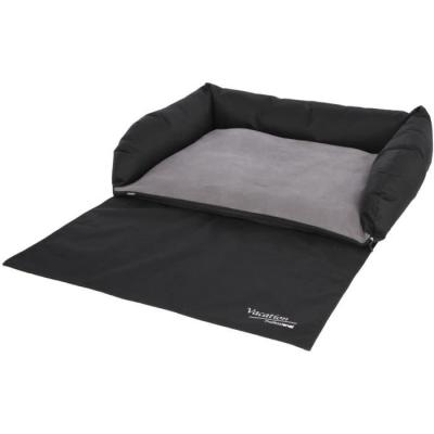 Coussin pour coffre KERBL 80583 - Gris/noir - 80x60cm