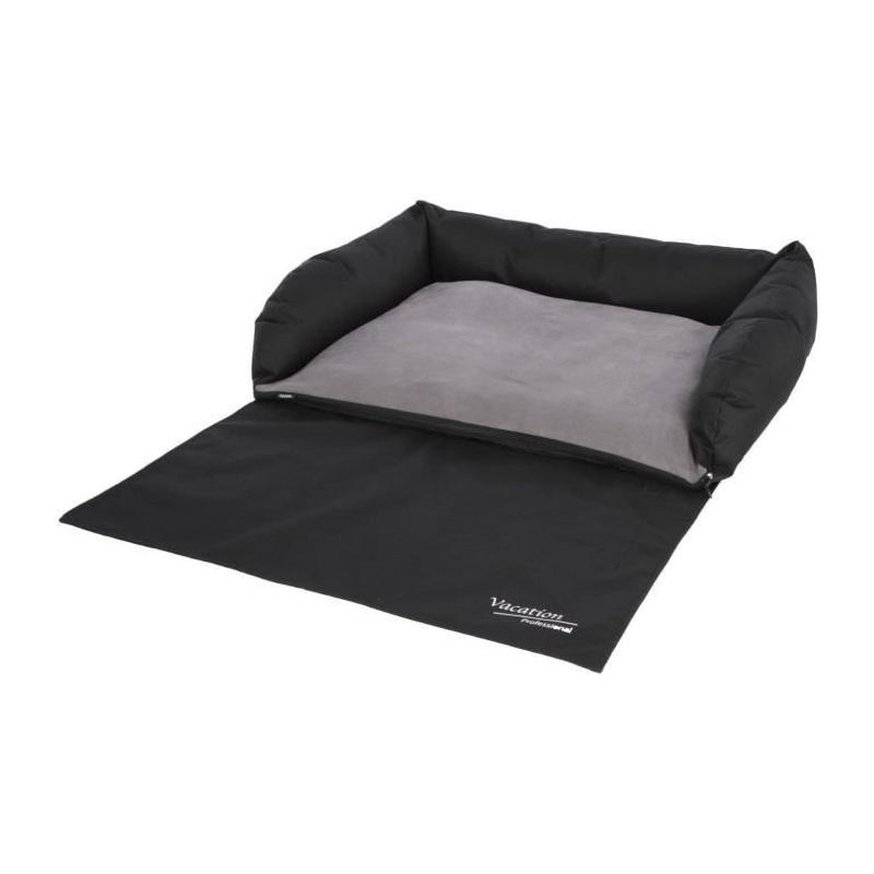 Coussin pour coffre KERBL 80583 - Gris/noir - 80x60cm
