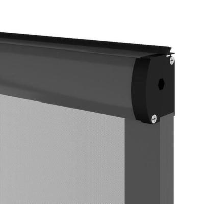 Moustiquaire fenêtre L125xH145 cm gris anthracite
