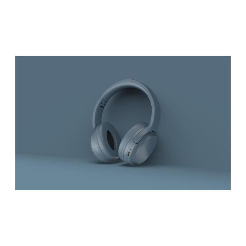 Casque sans fil RYGHT TEMPO Gris Bleu - Dimensions compactes