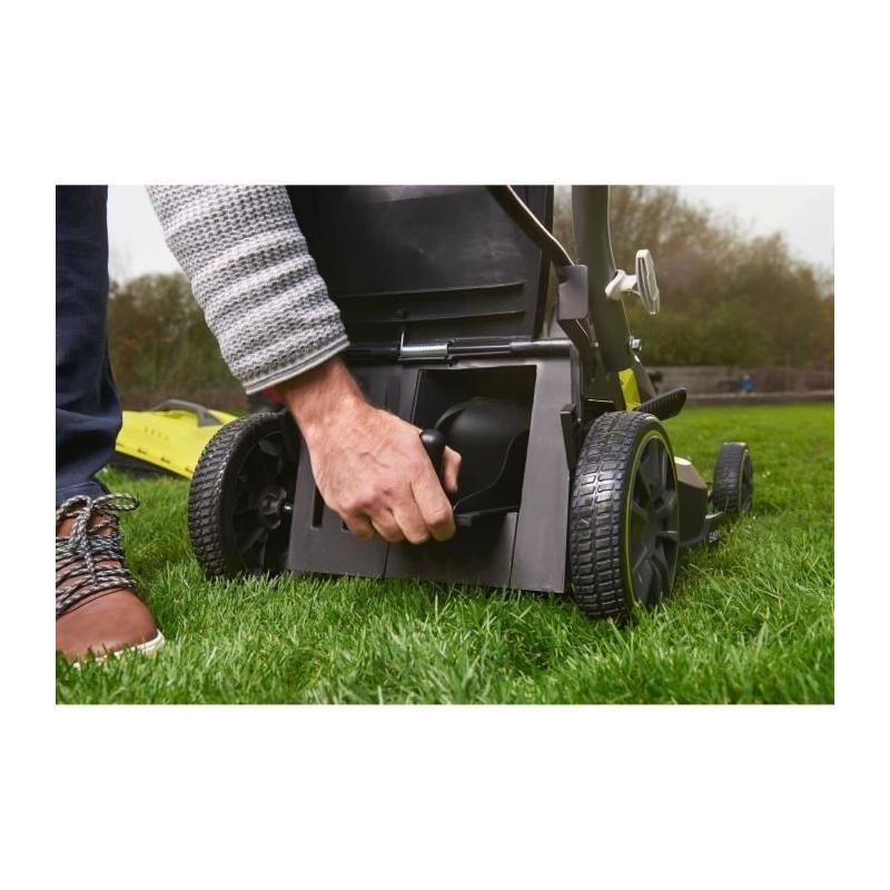 Tondeuse à gazon 18V ONE+ - Brushless - Ø coupe 37 cm - ramassage et mulching