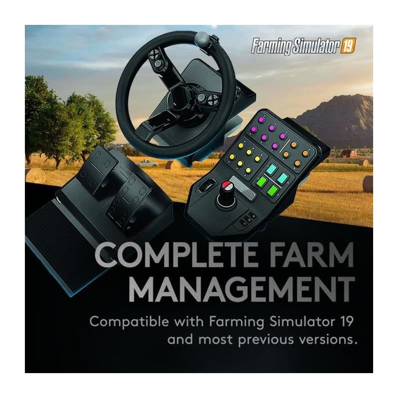 Contrôleur de simulation de tracteur Logitech G Saitek - Accessoire pour PC