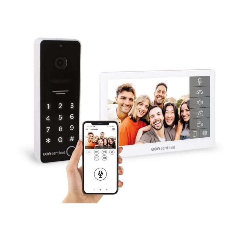 Interphone vidéo connecté avec clavier à code - SCS SENTINEL