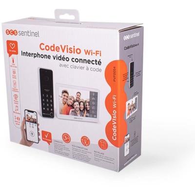 Interphone vidéo connecté avec clavier à code - SCS SENTINEL