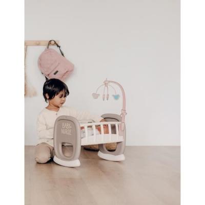 Berceau Smoby pour poupon jusqu'à 42 cm - Fabriqué en France
